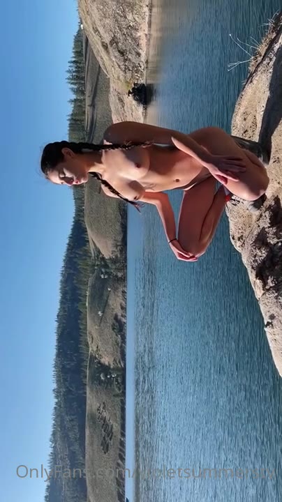 OnlyFans | Violet Summers Showing It All In The Outdoors And Getting Pounded