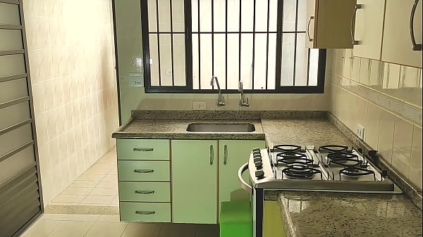 Samantha Munhoz em fui visitar minha irmã e Marido me comeu na cozinha