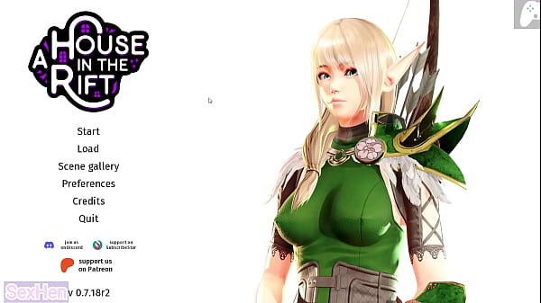 Stepsister can’t resist and gives me a footjob to make my pulsating erect cock cum everywhere | A house in the rift | Hentai Games P2