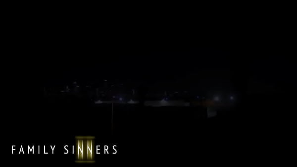 FAMILY SINNERS – Furious Stepdad Finds His Step Daughter Sneaking In Past Curfew And Teaches Her A Lesson With His Cock