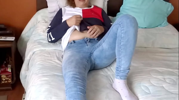 I please my stepson and give him my pussy so he can cum, full of milk.