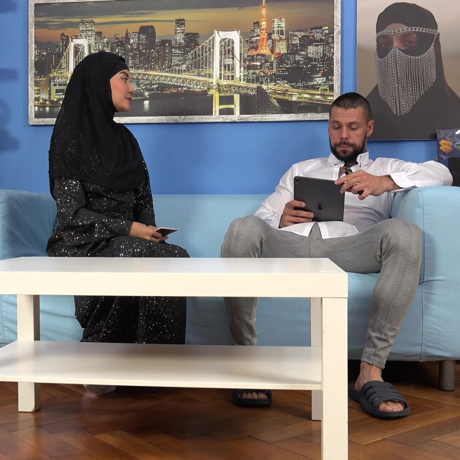 SexWithMuslims – Allison Sweet, Angelo Godshack – She Wants to Pay for the Visa With Her Hot Sexy Body